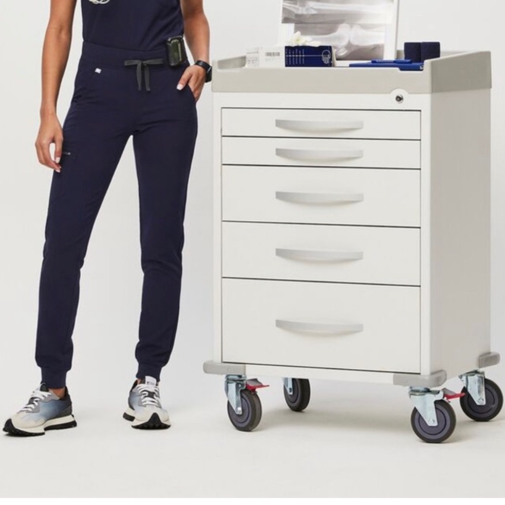 Figs Navy Zamora Jogger Scrub Pants